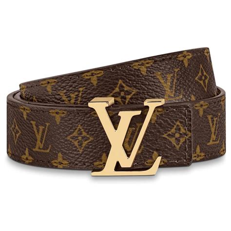 lv monogram belt|louis vuitton brown monogram belt.